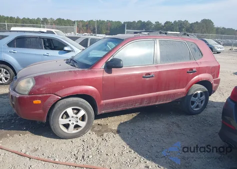 2005 Hyundai Tucson Gl from USA, damaged, VIN KM8JM12B15U152653